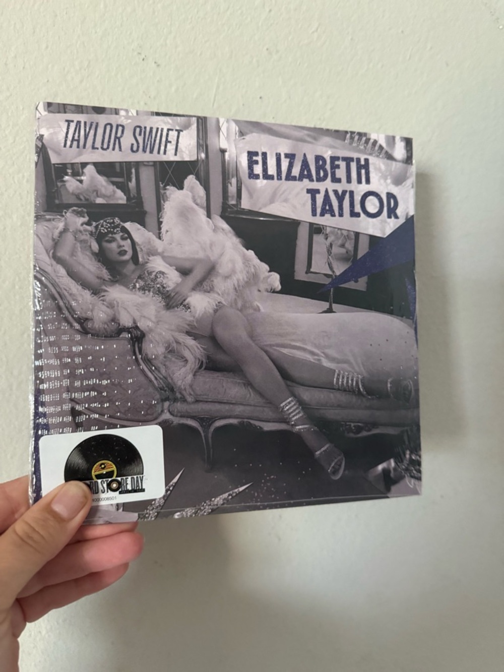Taylor Swift - Elizabeth Taylor - Purple and White Record Store Day Vinyl